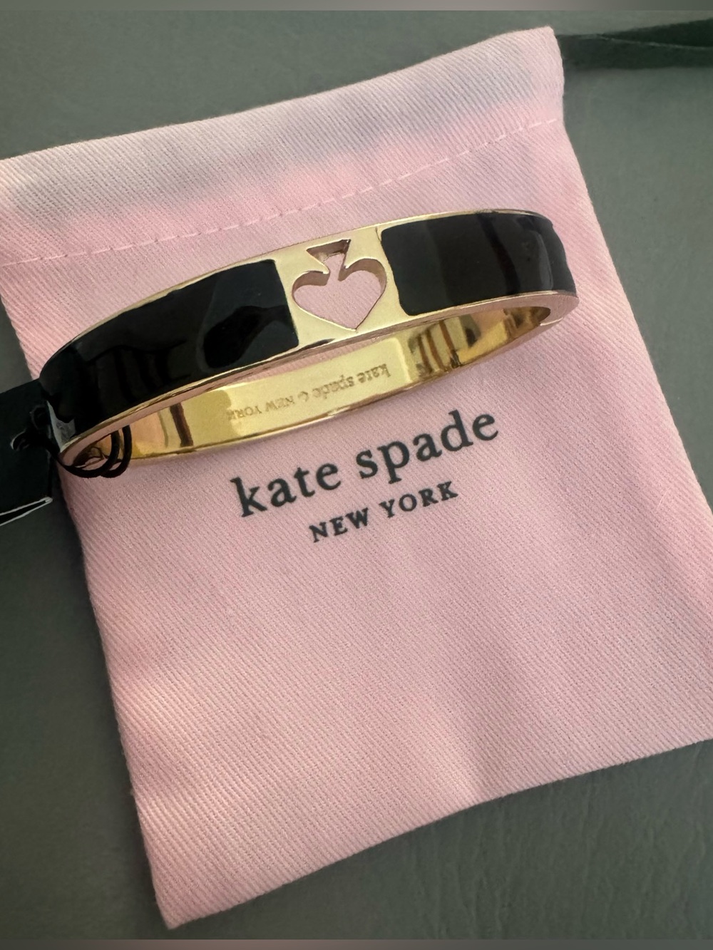 NWT Kate Spade Hole Punch Bangle - Picture 4 of 11